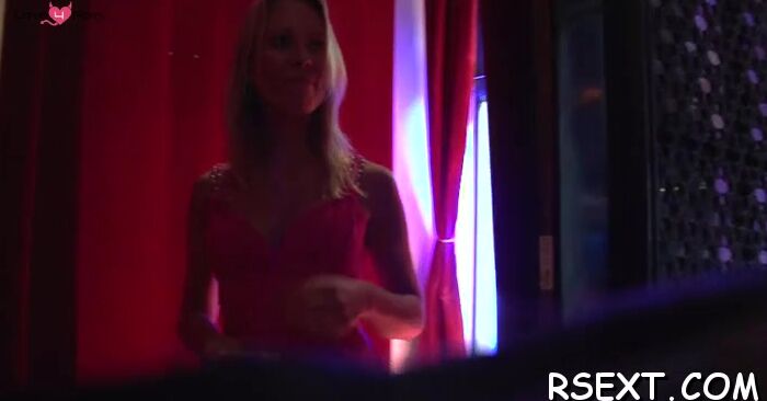 Amsterdam Adventure - Exploring The Red-Light District With A Hot Blonde