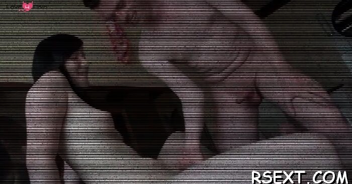 Fake tit babe gives head