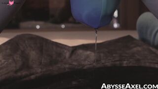 Axel Abysse horny ass opened wide takes Ray Dexters powerful arms