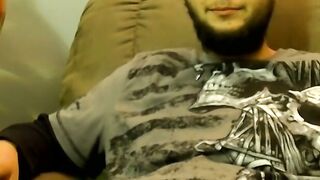 Hairy American Lurch sucked off by mature black homo