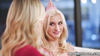 Step-Mom Gives Daughters First Lesbian Experience - Step Mom Teaches Sex Ed