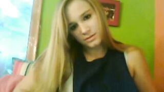 Blondie's Hot Cam Show - Live Sex Chat Room with Solo Female Orgasm