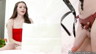 Stepmom Annie King Gives Selena Her First Strap-On Experience