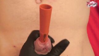 me taking the maximum urethral sound