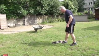cunt with mouth fucking in flat g-string sandals