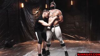 Dominatrix Edgeplay - Bondage Submissive Slave Gets Fucked Hard By Mistress