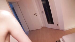 Slim amateur goddess gets banged