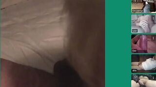 Lovers on webcam