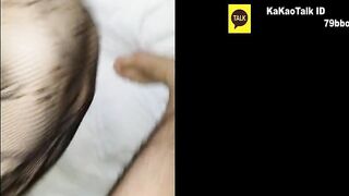 korean torn stocking