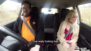 Long booty scot publicly ride driving instructor