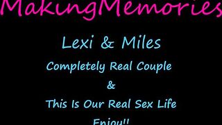 Miles giving Lexi a Hot rubs that gets dirty