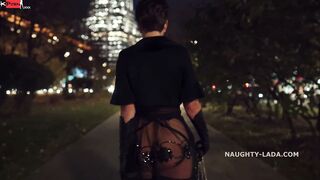 Can you see everything through my transparent dress?