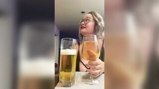 Pissing vs Beer Challenge #7 to the last drop
