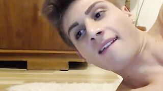 Twink Self Facial - Webcam Solo