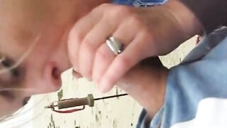 Jenn's Beach Blowjob
