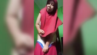 Indonesian Step-Mom Masturbates in Kitchen - Sex Ed Lessons with Mom