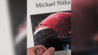 Cumtribute to Michael Nitka (str8 friend) 3