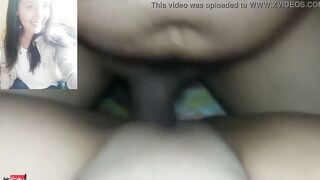 REAL cuckold scene with collage (not staged) - Latina 19 yo Vanesa Ugaz