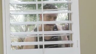 Busty Chinese Jade Kush Caught by Creeping Neighbor