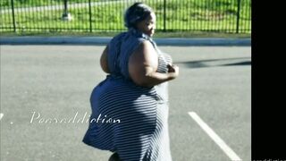Long Black Ass On A Stroll 3