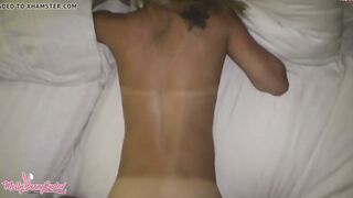 Mellybunnyluder Gets a European Blonde Facial
