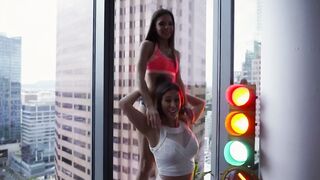 Cherie Deville and Milana Ricci in an Intense Hardcore Session