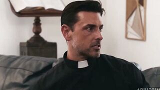 Melissa Stratton's Busty MILF Seduces The Father Priest