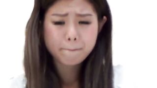 homemade Catches Brunette Asian Babe Pissing In Her Panties