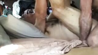 Mature Amateur Daddy Takes Hard Bareback Fuck