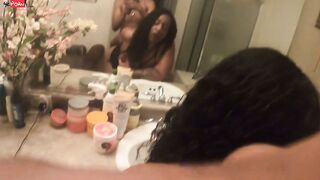 Step Dad Fucks Black Step Daughter and Pisses on her while Twerking