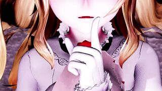 MMD Dracula Adios: Blonde Futanari Bondage Music Video