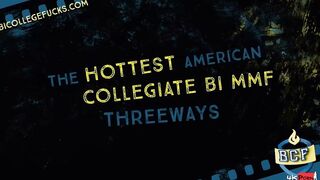 Bi College Fucks - Dru and Kennys Bareback Bisexual Flip Bang