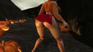 Velma Scooby-Doo 3D Cosplay Shaking Body