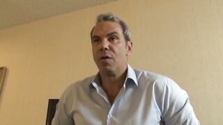 Olivia Wilder's Stepdaddy Facial in Hotel
