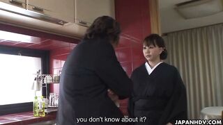 Waka Kano's Hairy MILF Snatch Craves an Older Dick