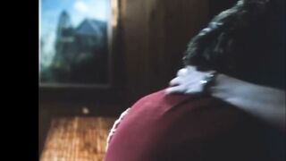 Retro Blonde in Lace and Pearls Shares Intimate Moment with Younger Man