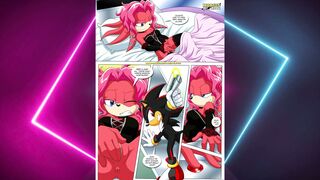 Rouge the Bat Dominates Shadow with Whip and Ball Gag