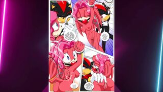 Rouge the Bat Dominates Shadow with Whip and Ball Gag