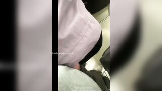 Encoxada dickflash grope candid