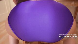Uncensored Asian MILF Workouts Then Takes A Creampie