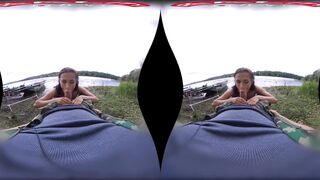 Fisherman get blown inside VR point of view