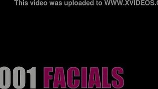 1001-Facials - Penelope Ebony Diamond Bikini milk breasts facials