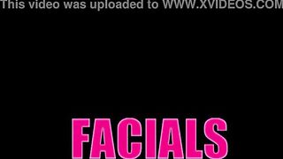 1001-Facials - Penelope Ebony Diamond Bikini milk breasts facials