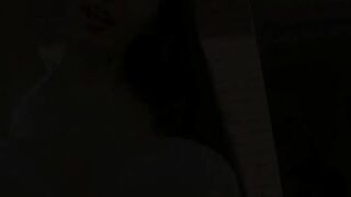 1001-Facials - Penelope Ebony Diamond Bikini milk breasts facials