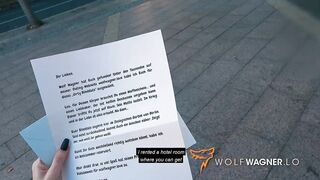 First some fussing then some fucking! Wolfwagner.love