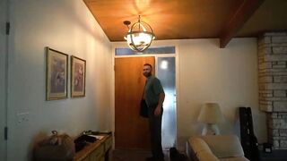 Welcomed Home With Huge babe and Sweaty Head: BrandiBraids