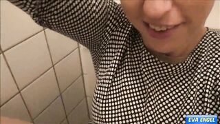EVA ENGEL: Risky outside flashing leads to best orgasm ever!