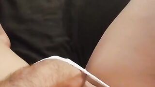my crazy hand inside this panty
