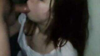 Marina Casares Deepthroats on the Street