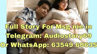 Maa ki chudai: Indian wife with big tits in bed with husband
